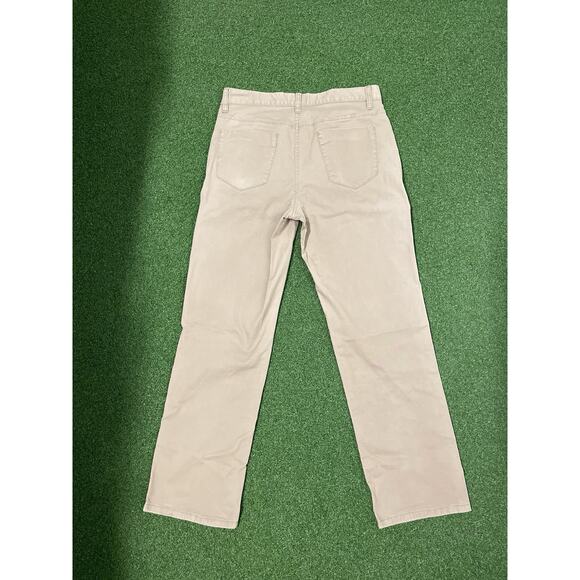 ALFANI MEN'S PANTS BROWN SIZE 30X30 SLIM FIT STRETCH STRAIGHT KHAKI CASUAL CHINO - Picture 5 of 6